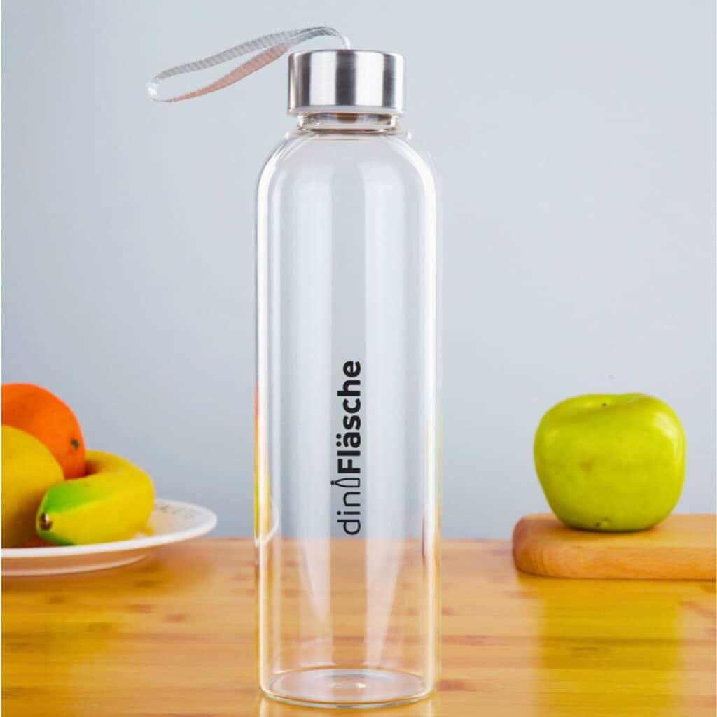 Glasflasche mit Farbdruck | Gestalte deine eigene Glasflasche